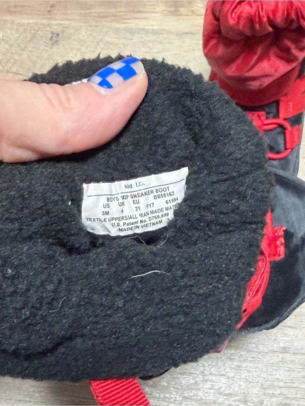 Stride Rite Made2Play Boys Waterproof Winter Sneaker Boots Size 5M Toddler